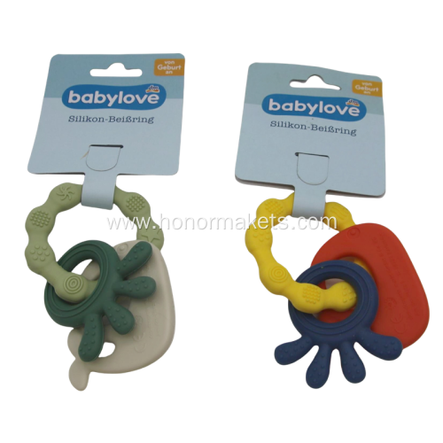 Silicone Baby Teething Rings